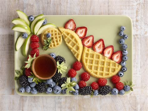 Berry Dinosaur Food Art Recipe