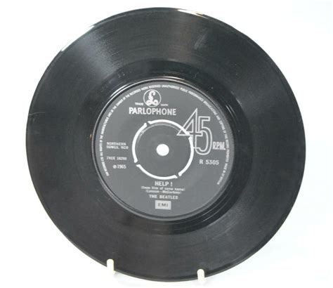 EMI Records 45 RPM Record, The Beatles, Help / I'm Down, Near Mint | Leffler's Antiques