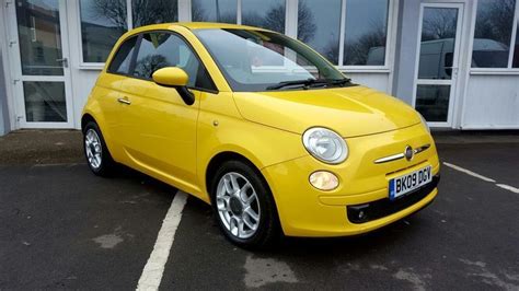 Fiat 500 1.4-16v Sport (yellow) 2009 | in Bilston, West Midlands | Gumtree