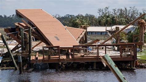 Hurricane Helene damage photos in Cedar Key, Bradenton, Fort Myers