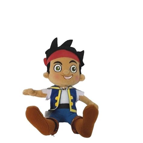 Disney Jake and The Neverland Pirates Plush Stuffed Animal 9.5"