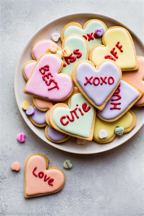 Valentine's Day Heart Sugar Cookies - Sallys Baking Addiction