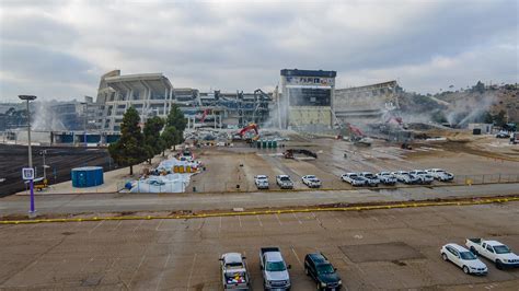 Demolition of San Diego Stadium (Qualcomm Stadium) | Flickr