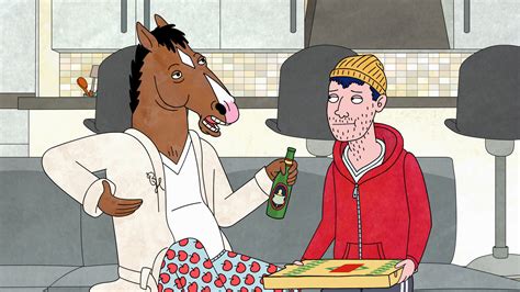 Review: 'BoJack Horseman' canters through familiar satirical terrain - LA Times