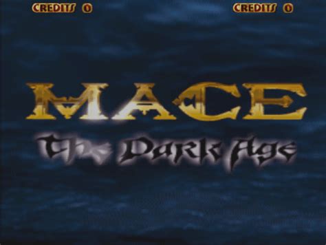 Mace: The Dark Age, Arcade Video game by Atari Games Corp. (1996)