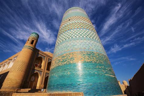 Historic Architecture of Khiva, Uzbekistan Editorial Stock Image ...