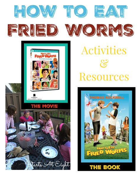 How to Eat Fried Worms Activities & Resources - StartsAtEight