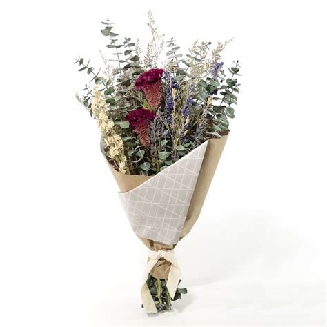 Dried Celosia Bouquet | West Elm