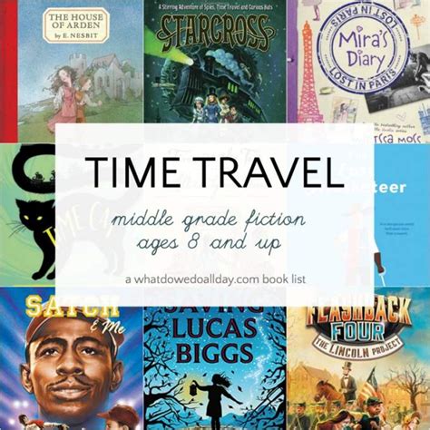 Time Travel Books for ages 8-14 (Middle Grade)