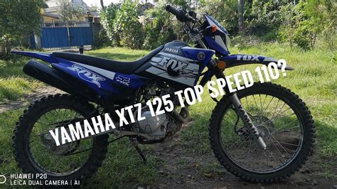 Yamaha XTZ 125 After 9months Top Speed/helmet/sidemirror/decals/hand guard Review Top Speed ...