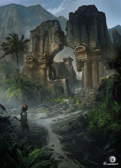 Ruins | Video Games Artwork | Fantasy landscape, Fantasy concept art ...