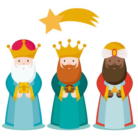 Los 3 Reyes Magos - vector | Vector Clipart