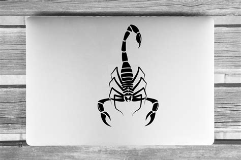 Scorpion vinyl decal | Etsy