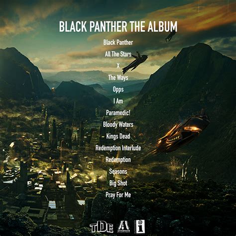 Black Panther Soundtrack Cover :: Behance