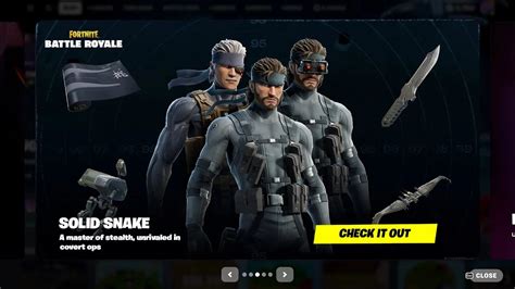 How to Unlock Solid Snake in Fortnite: Battle Pass Guide - Gamers Mentor