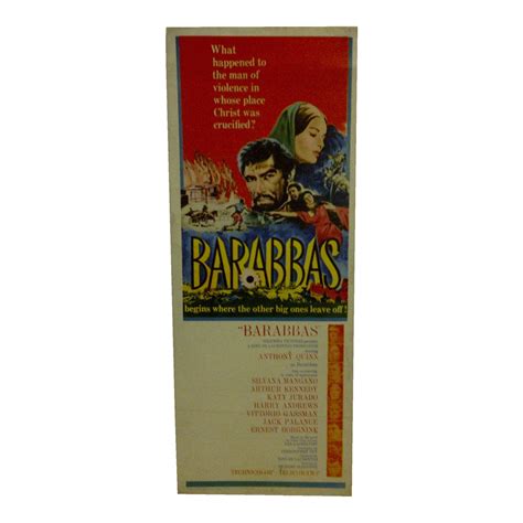 "Barabbas" Vintage Movie Poster | Chairish