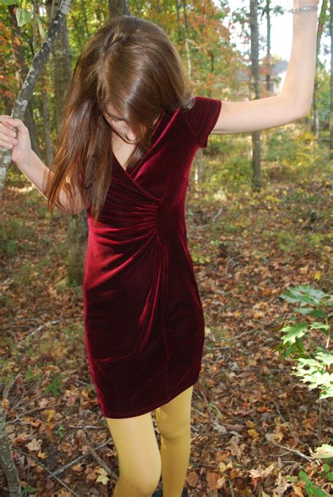 Red Velvet Dress