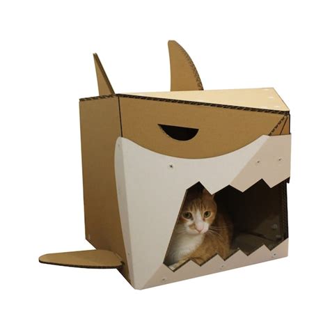 Cardboard Cat House - Etsy