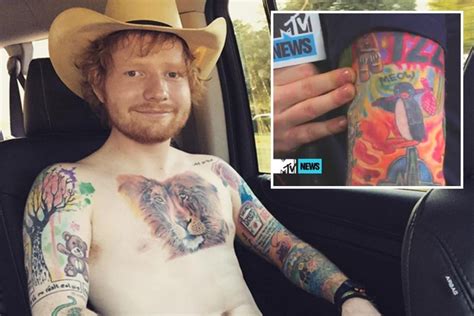 Ed Sheeran’s tattooist says the singer’s tattoos are ‘s**t’ and losing him clients – The Irish Sun