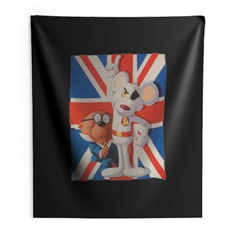 Danger Mouse British Cartoon Indoor Wall Tapestry - posterpict.com