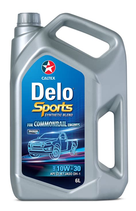 Delo® Sports Synthetic Blend SAE 10W-30 | Caltex Thailand