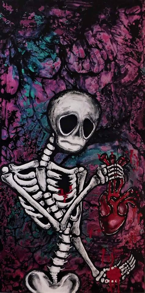 skeleton art on Tumblr