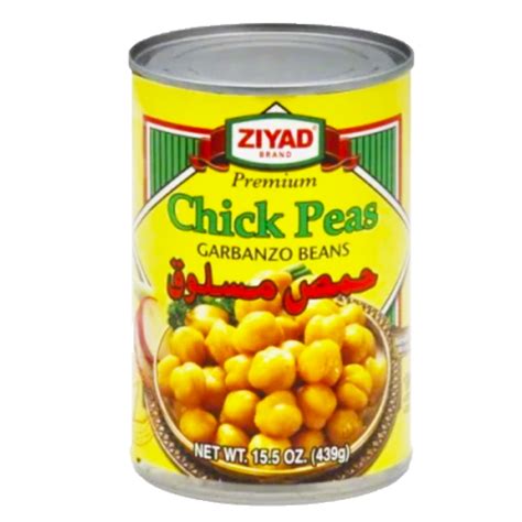 Ziyad Chickpeas 439g (Ziyad) — MezeHub