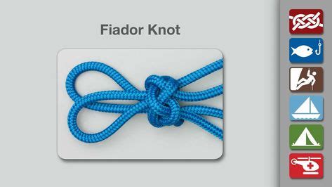 Fiador Knot - learn how to tie the Fiador Knot in a simple step-by-step video. By AnimatedKnots ...