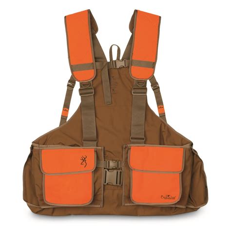 Browning Bird'n Lite Strap Vest 2.0 Upland Hunting Vest - 717003, Vests ...