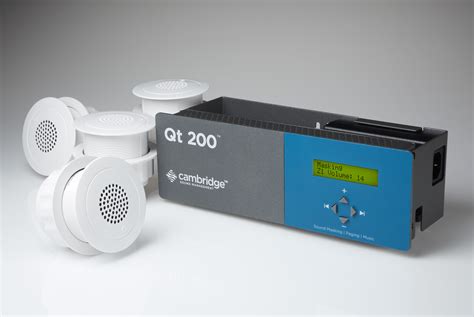 White Noise Sound Masking System Qt 200 - Cambridge Sound Management