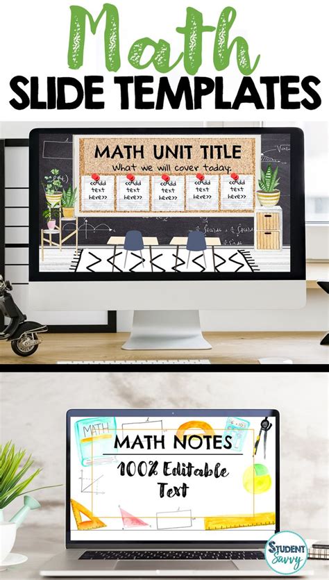 Math Google Slides Templates | Digital classroom, Google slides math ...