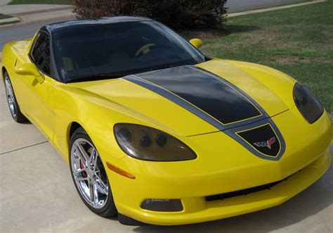 C6 & Z06 Corvette Hood Stripe Racing Stripes ME