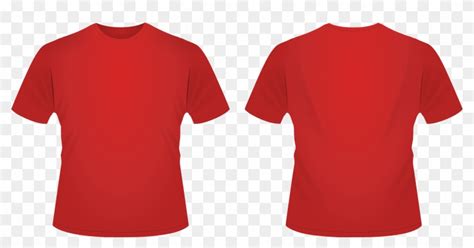 728+ Red T Shirt Template Front And Back