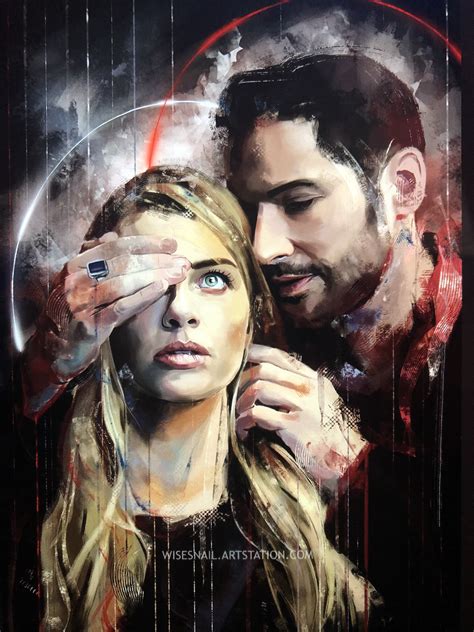 Pin by Nina Santoro on Lucifer fan art | Lucifer morningstar, Lucifer, Tom ellis lucifer