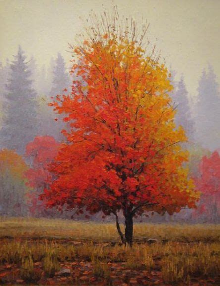 63+ Ideas Maple Tree Painting For 2019 | Autumn painting, Tree painting ...