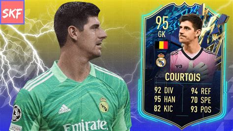 FIFA 22 | (95) TOTS Thibaut Courtois Player Review - YouTube