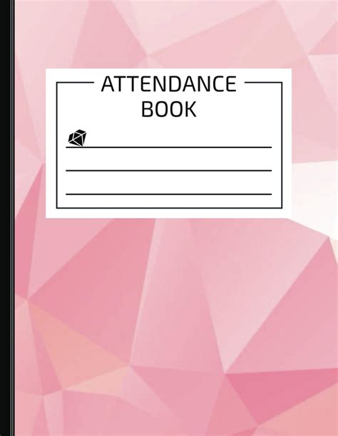 Attendance Book: Simple Attendance Tracker for Teachers (Pink Diamond ...