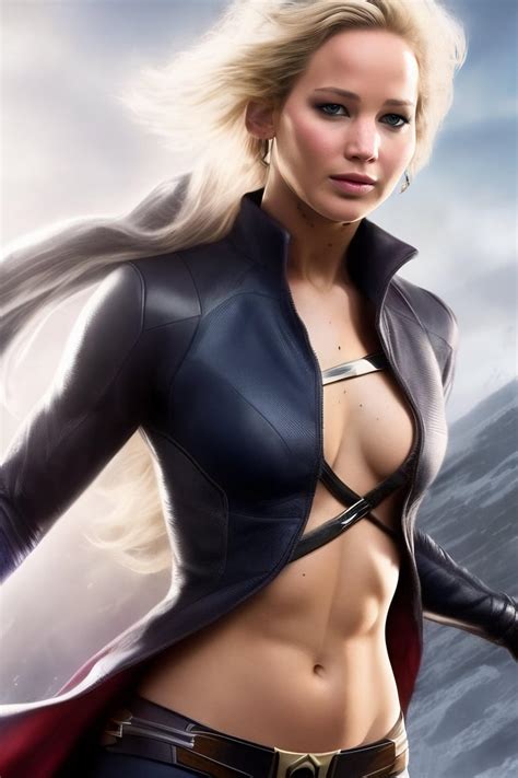 JENNIFER LAWRENCE X-MEN STORM by sheedee3d on DeviantArt