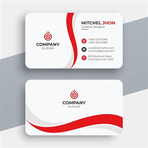 Premium Vector | Modern and creative business card template