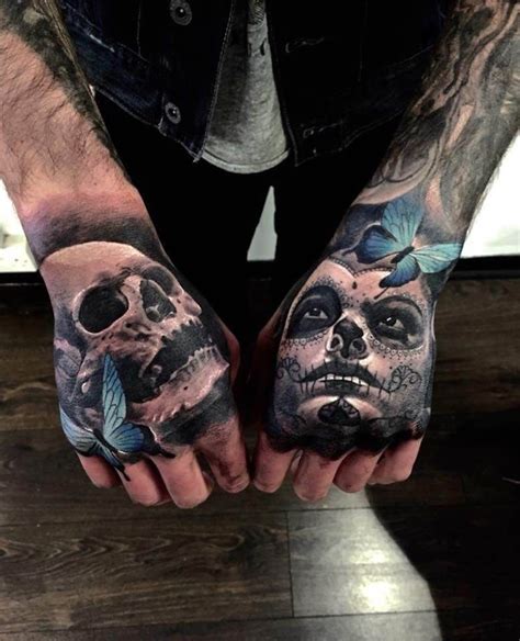 25 Frighteningly Cool Skeleton Hand Tattoo Designs - Pulptastic