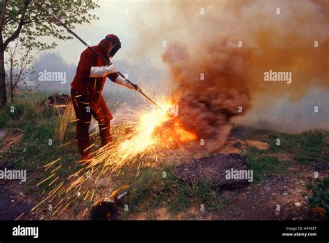 THERMAL LANCE ENGLAND UK Stock Photo - Alamy