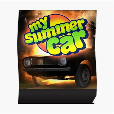 "My summer car Classic ." Poster for Sale by janetviola8 | Redbubble