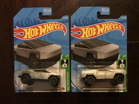 2021 Hot Wheels Tesla Cybertruck Cyber Truck 💥LOT OF 2💥 | #3879827482