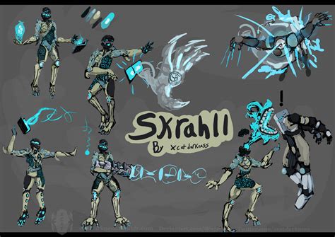 Skrahll - warframe fan concept art by dragonkan on DeviantArt