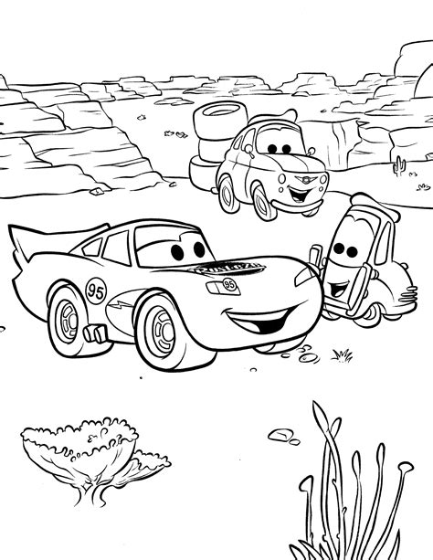 Printable Cars 3 Coloring Pages