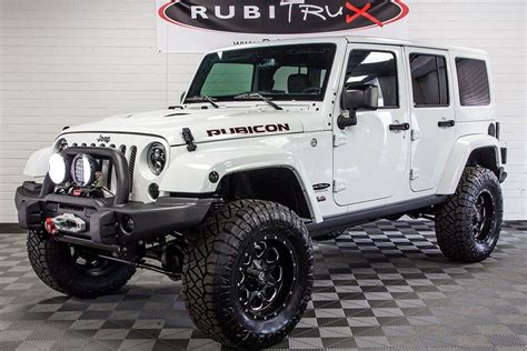 2017 Jeep Wrangler Rubicon Unlimited HEMI White - SOLD | Jeep wrangler ...