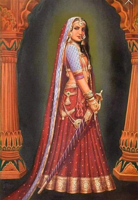 Indian Queen Painting