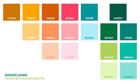 Free Color Palettes from Popular Designers