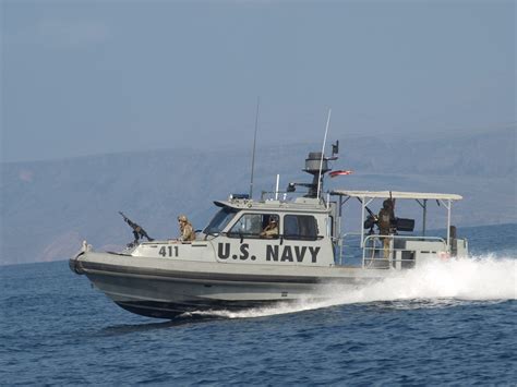 Riverine patrol boat runs into rock jetty near Mayport