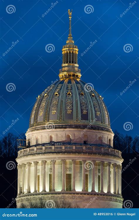 West Virginia State Capitol Dome Stock Photo - Image of virginia ...